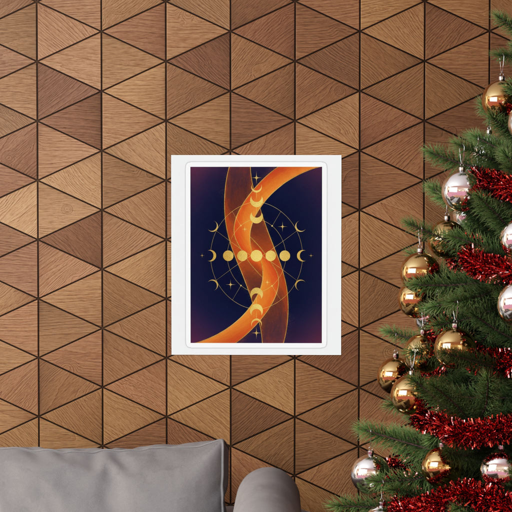 Celestial — Abstract — Matte Poster
