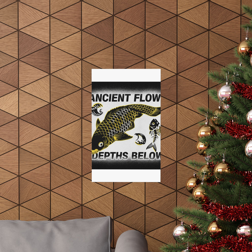 Streetwear Collage — Koi — Matte Poster