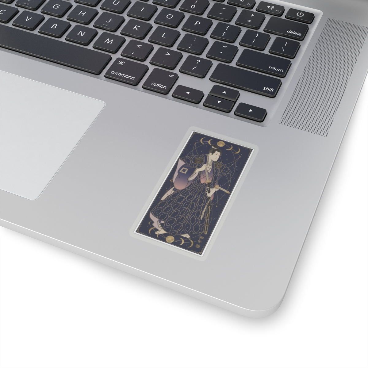Celestial — Ichikawa Danjuro Vi As Funa Bansaku,Son Of Fuwa Banzayemon — Kiss-Cut Sticker