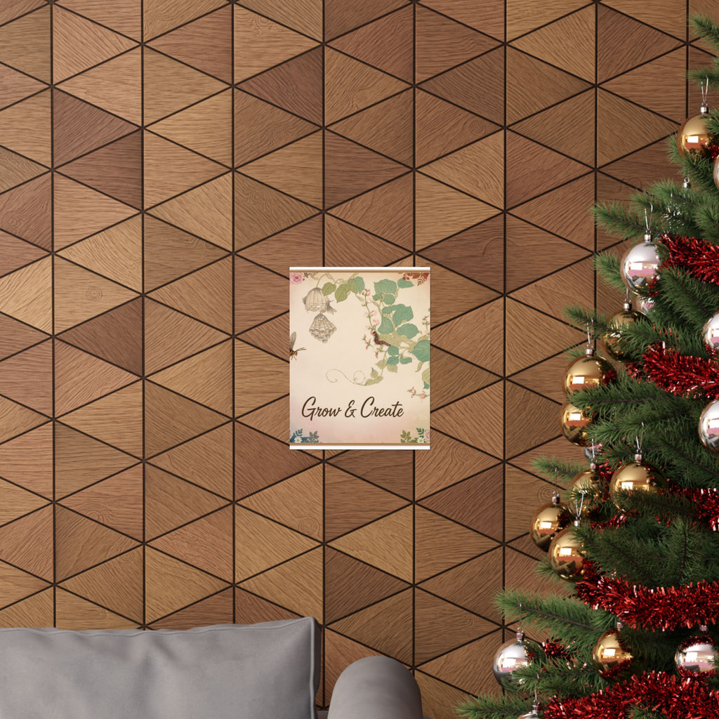Affirmation — Paper Wasp (Hachi); Hairy Caterpillar (Kemushi), From The Picture Book Of Crawli — Matte Poster