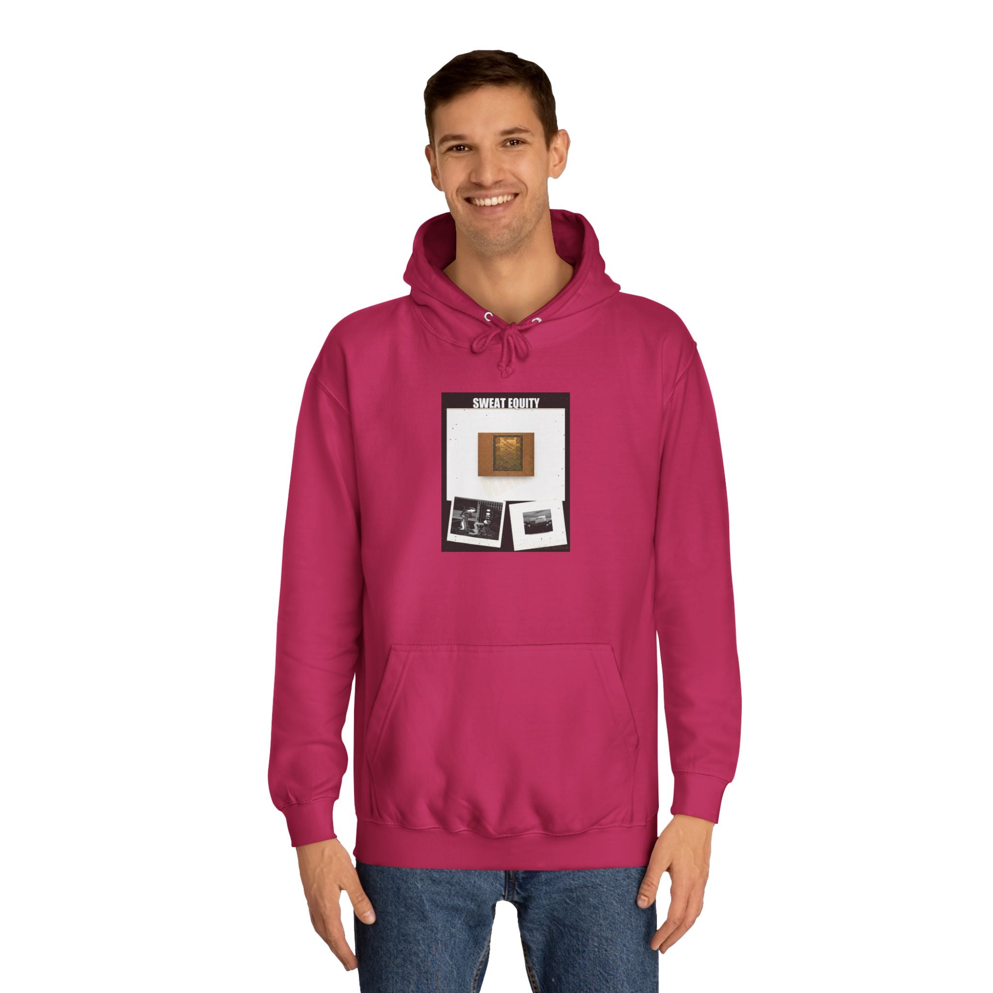 Sweat Equity Photo Collage Poster Pullover Hoodie