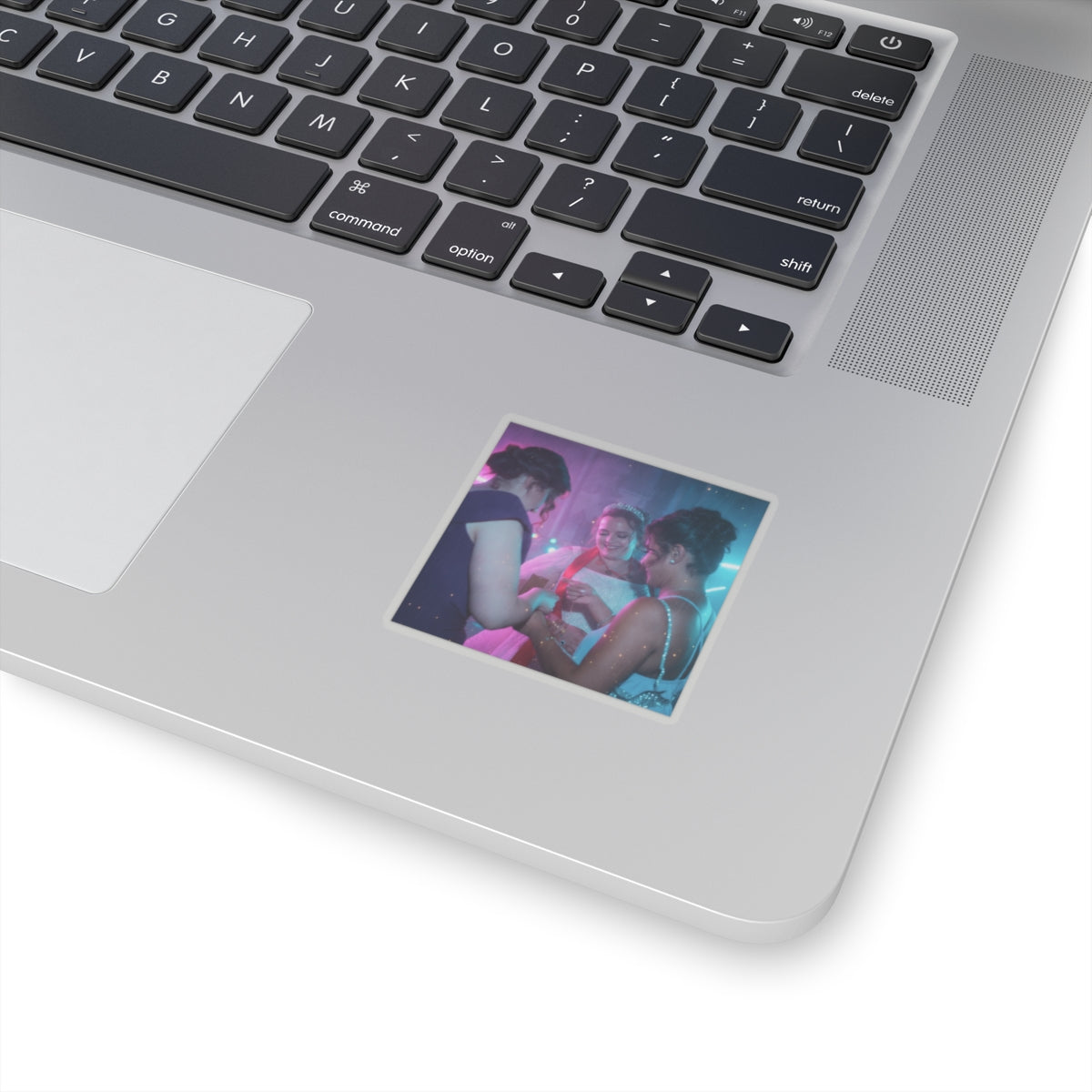 Neon Noir — Person — Kiss-Cut Sticker
