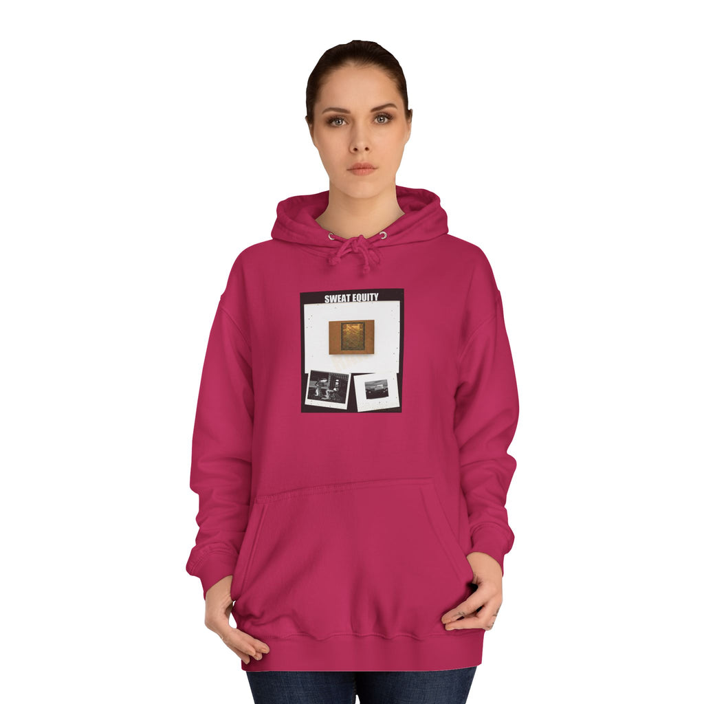 Sweat Equity Photo Collage Poster Pullover Hoodie