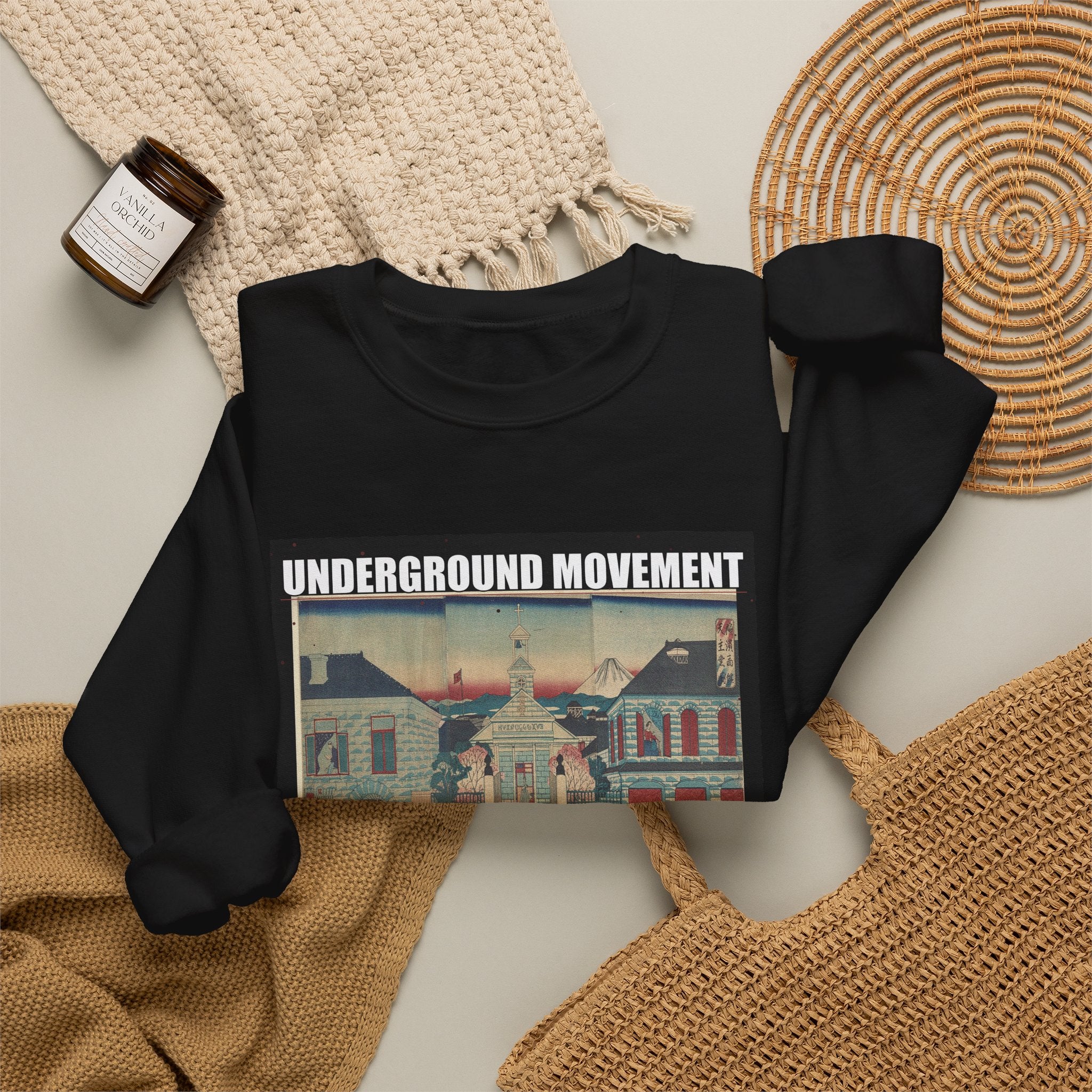 UNDERGROUND MOVEMENT crewneck sweatshirt — product view 12