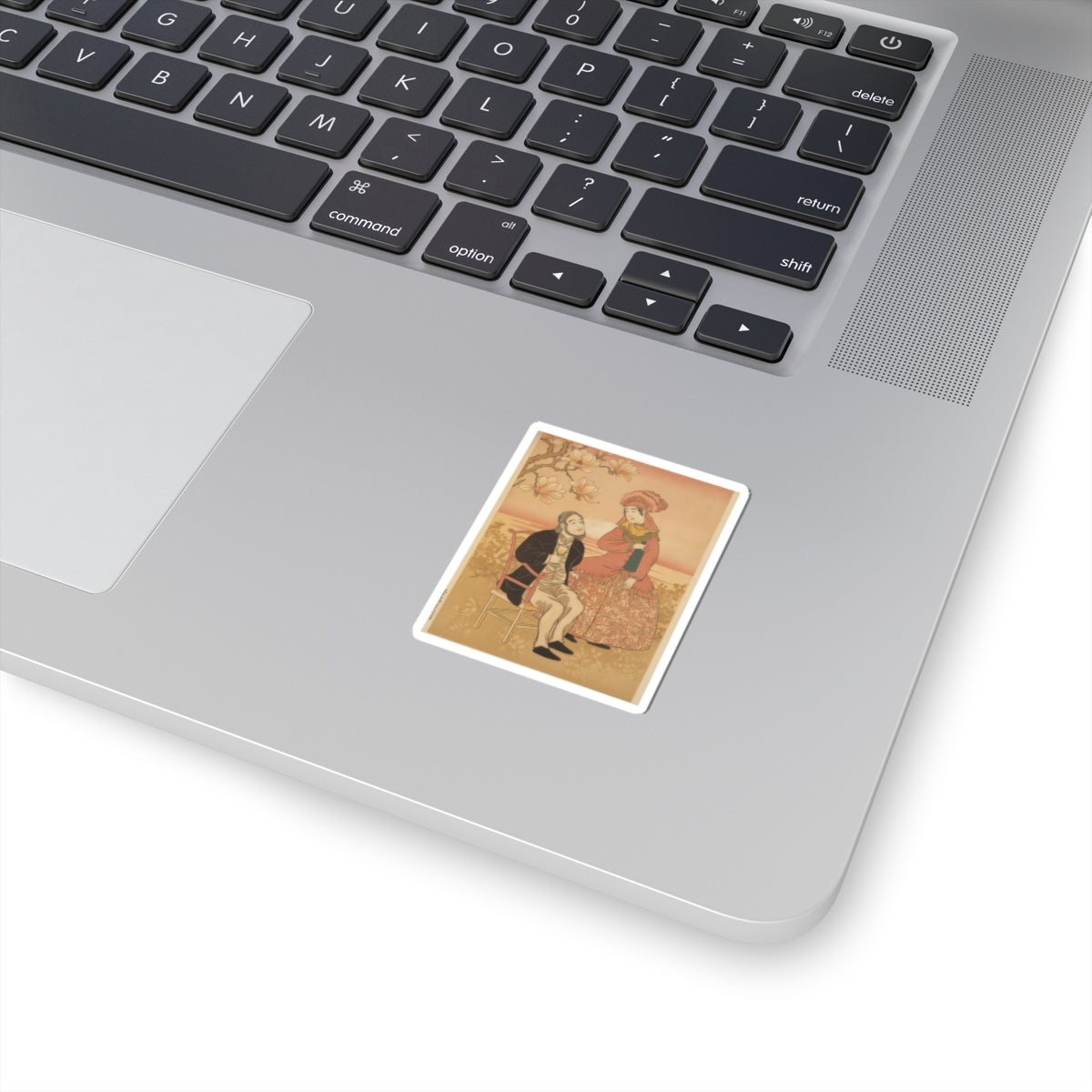 Southern Sunset — France, From The Series Pictures Of People From Foreign Lands (Gaikoku Jinbutsu  — Kiss-Cut Sticker