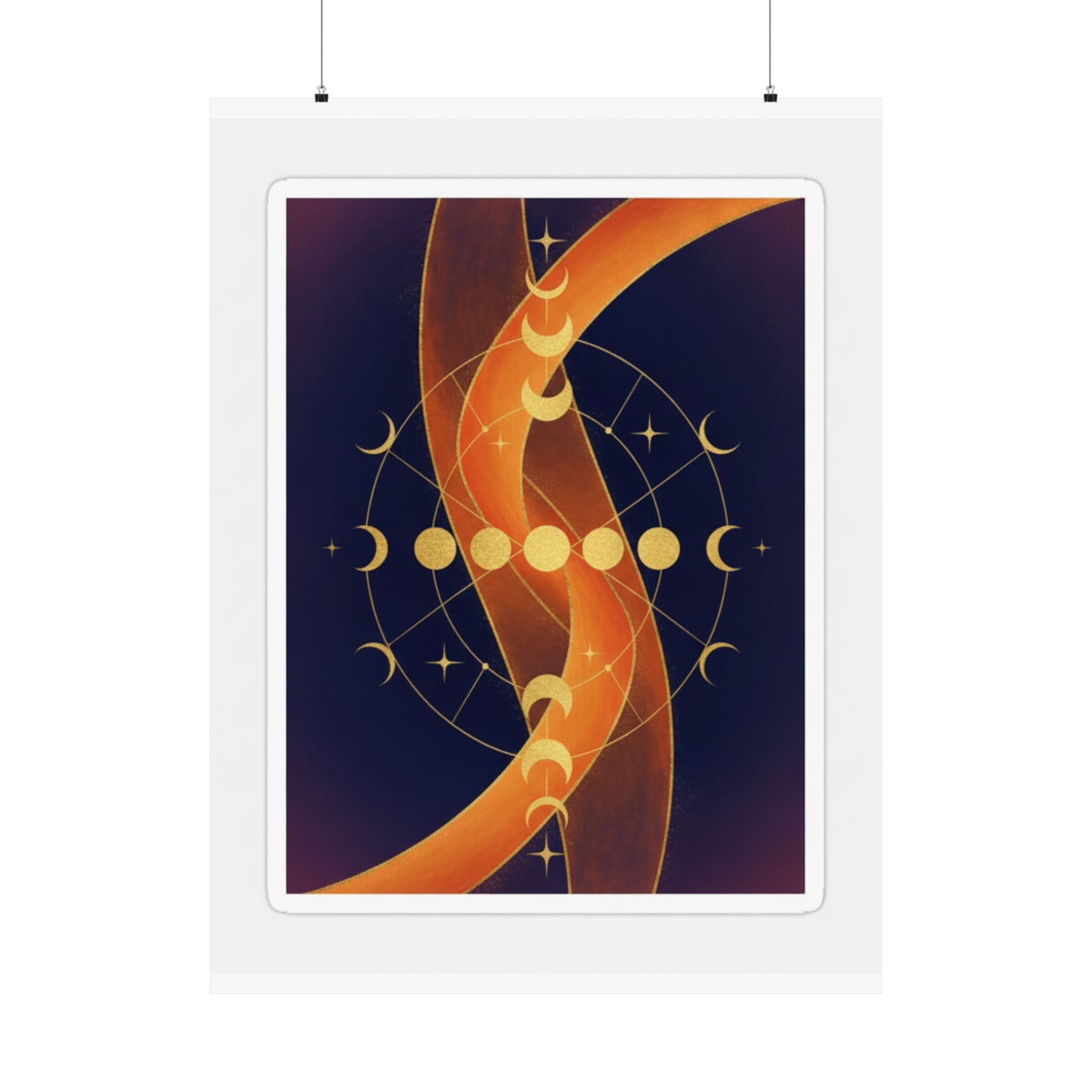 Celestial — Abstract — Matte Poster