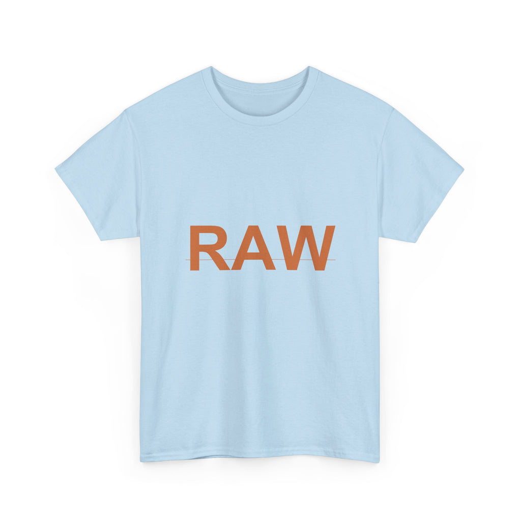RAW Rust Block Letter Statement Graphic Tee