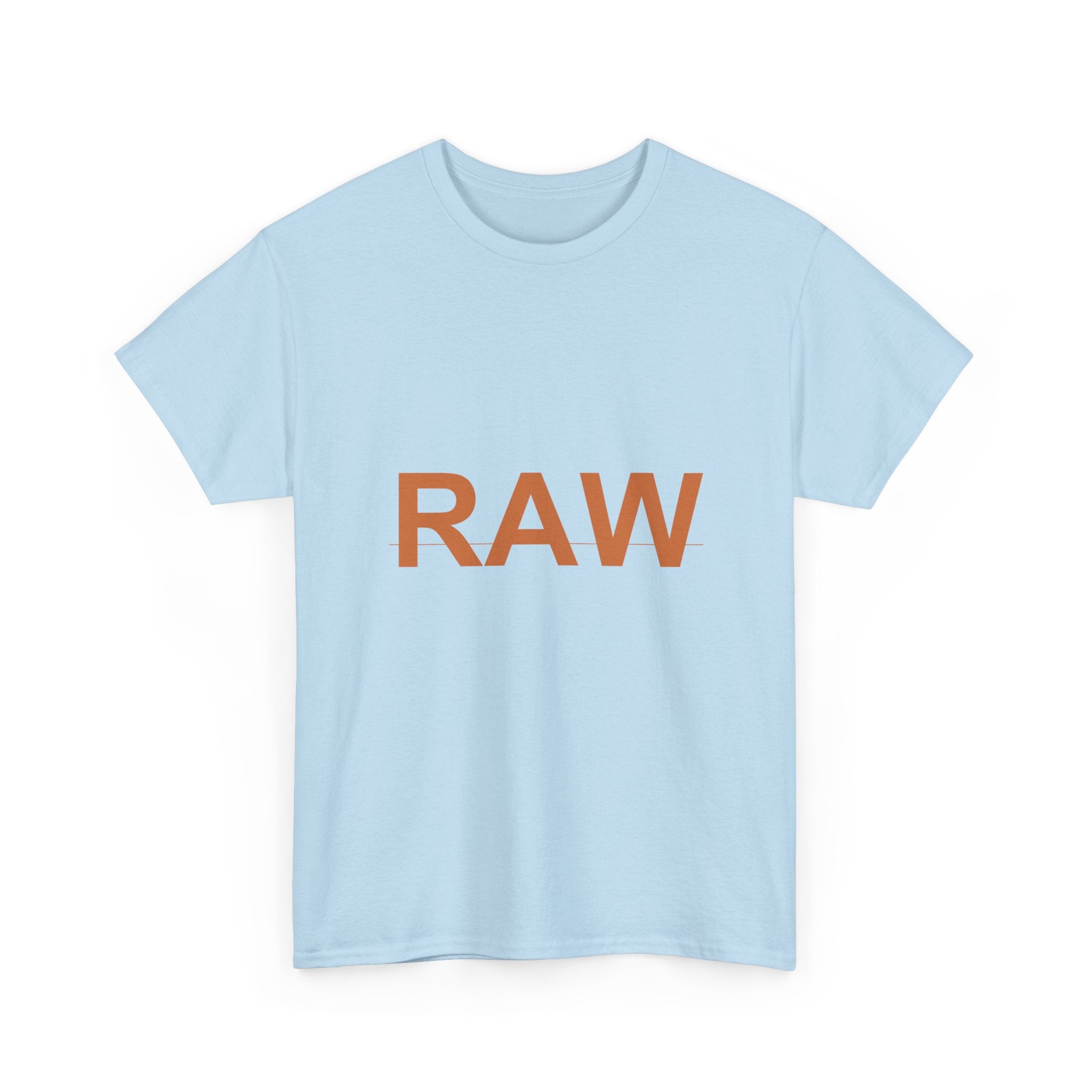 RAW Rust Block Letter Statement Graphic Tee