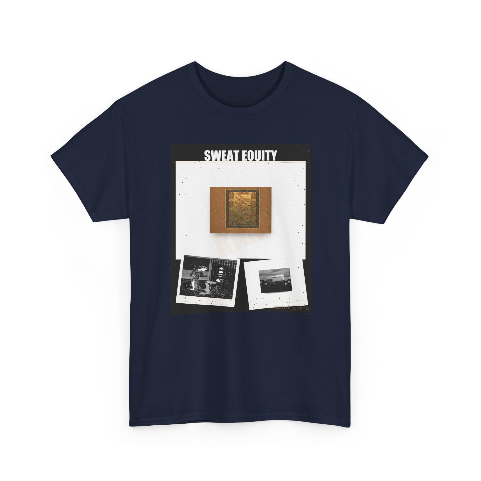 Sweat Equity Photo Collage Poster Graphic Tee