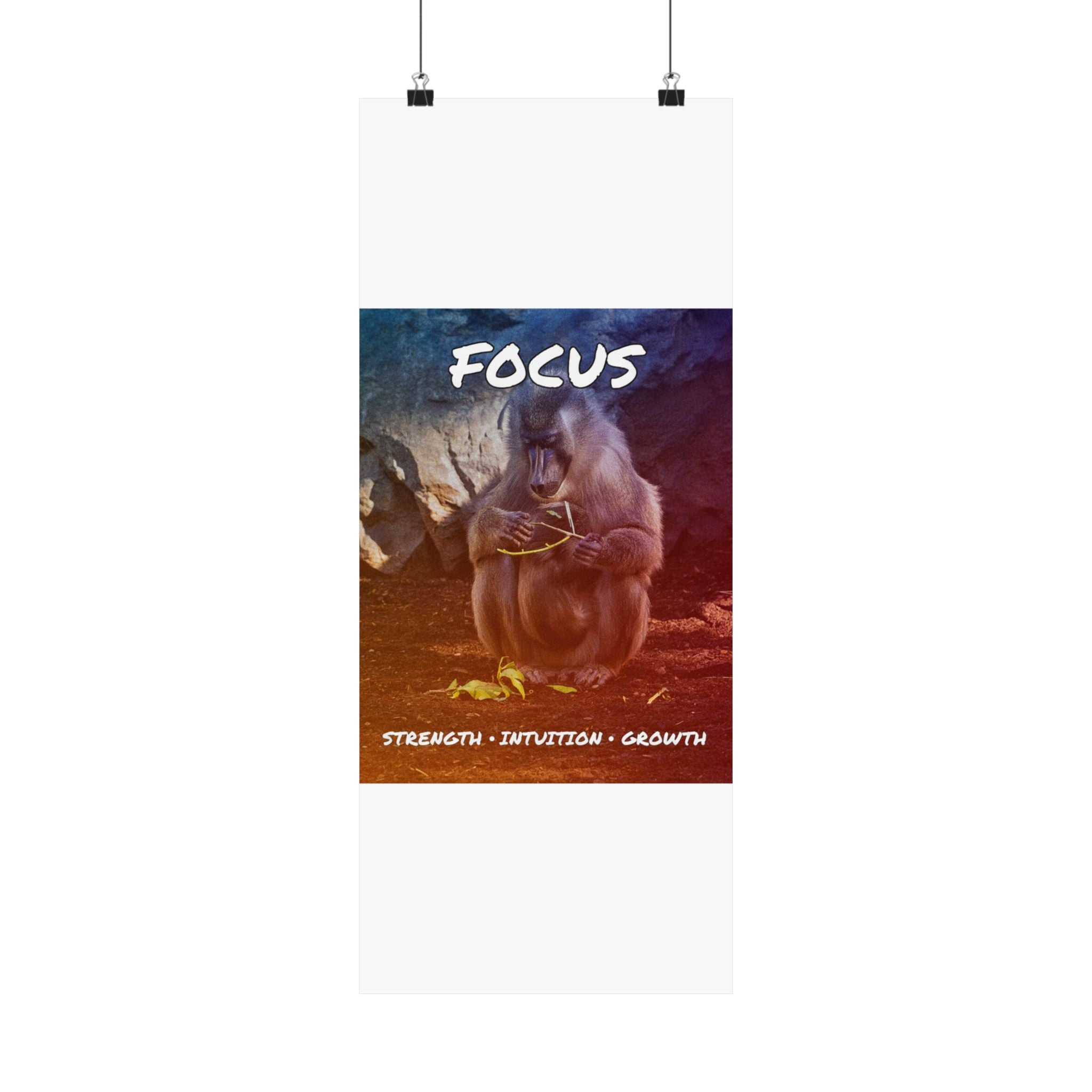 Affirmation — Primate — Matte Poster