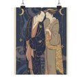 Celestial — Ichikawa Yaozo Iii With A Lady — Matte Poster