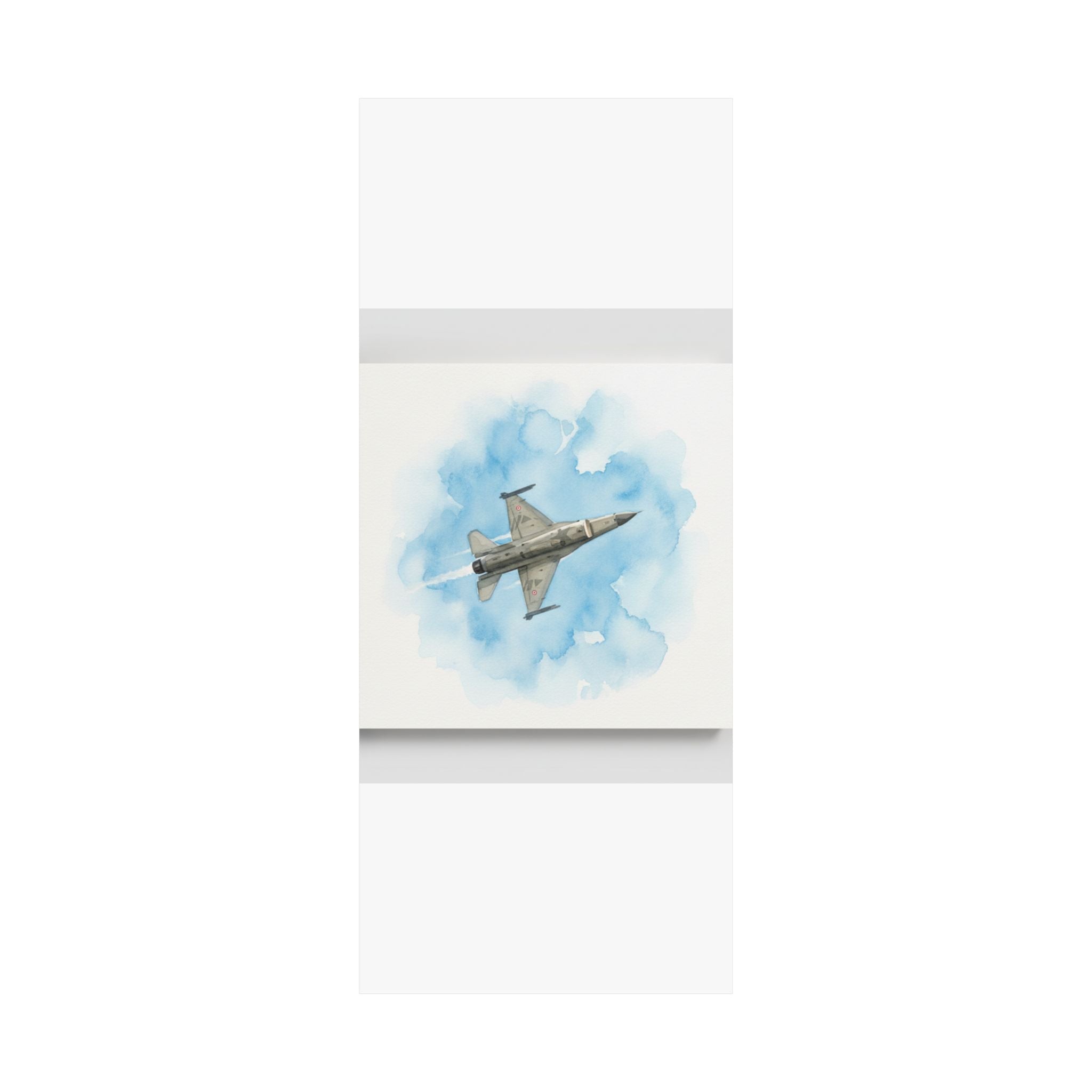 Watercolor — Aircraft — Matte Poster