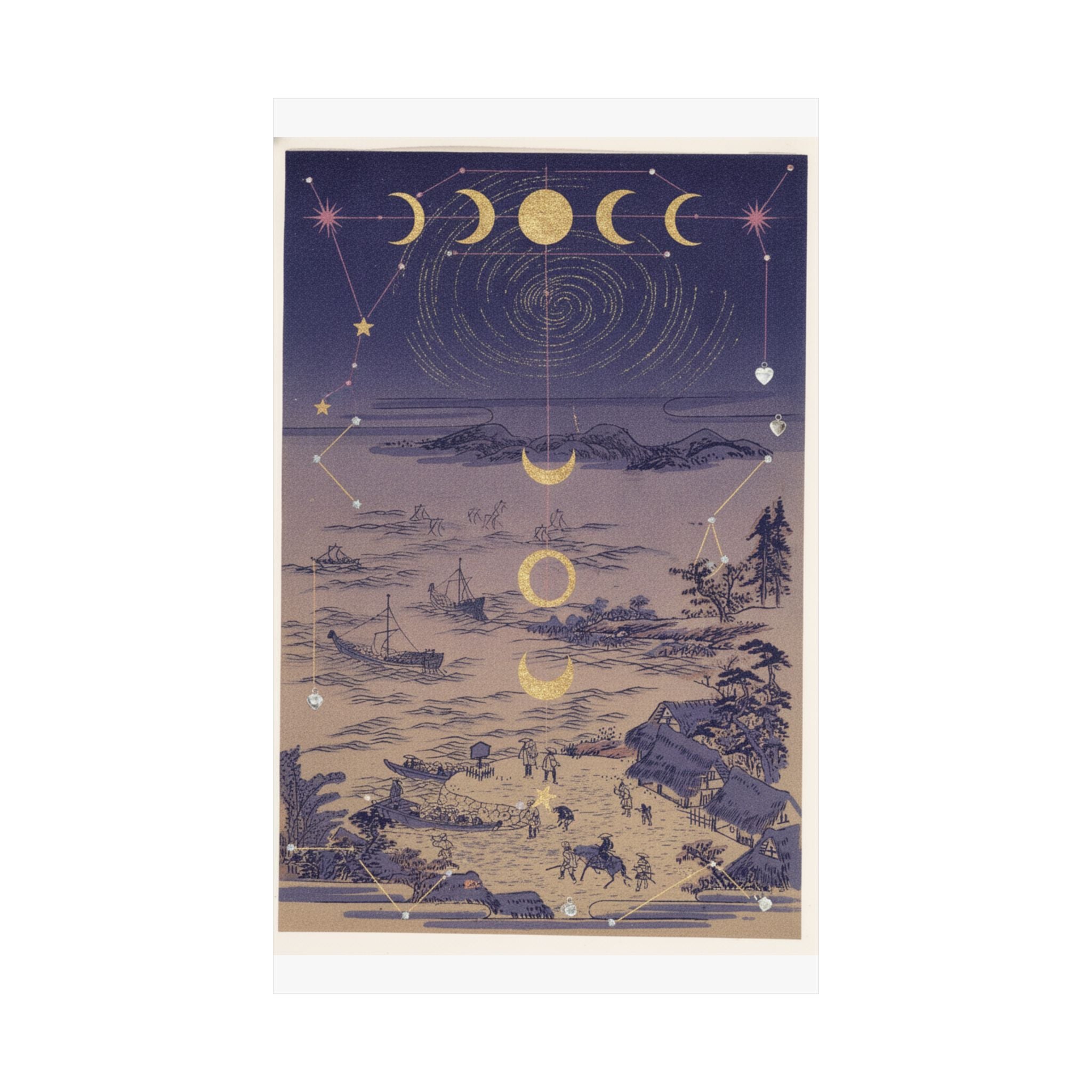 Celestial — Sails Returning To Yahashi — Matte Poster