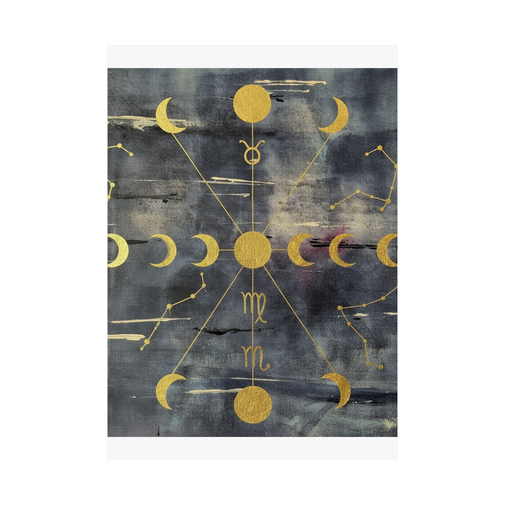 Celestial — Abstract — Matte Poster