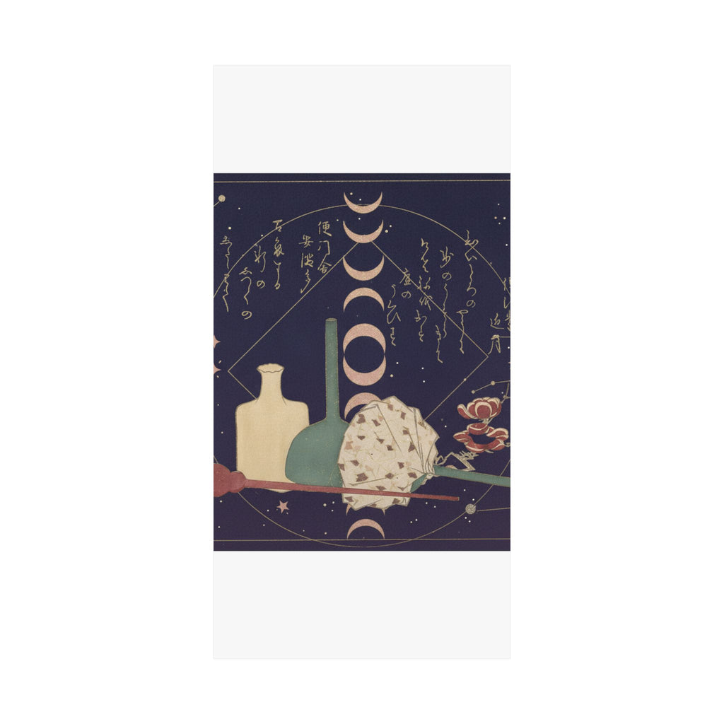 Celestial — Glass-Wares With Plum Blossoms — Matte Poster
