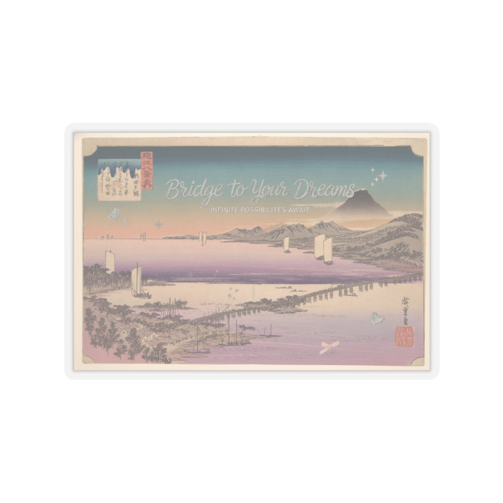 Affirmation — Long Bridge Of Seta — Kiss-Cut Sticker