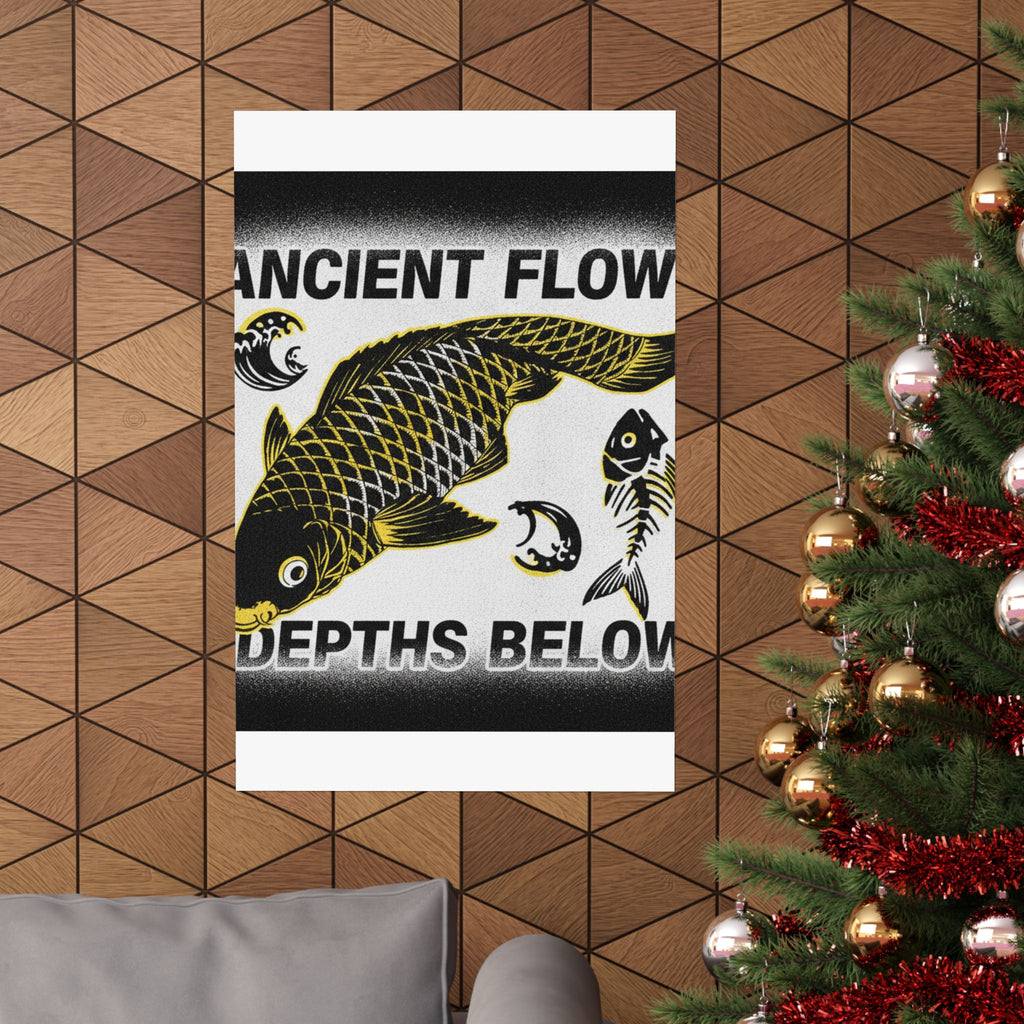 Streetwear Collage — Koi — Matte Poster