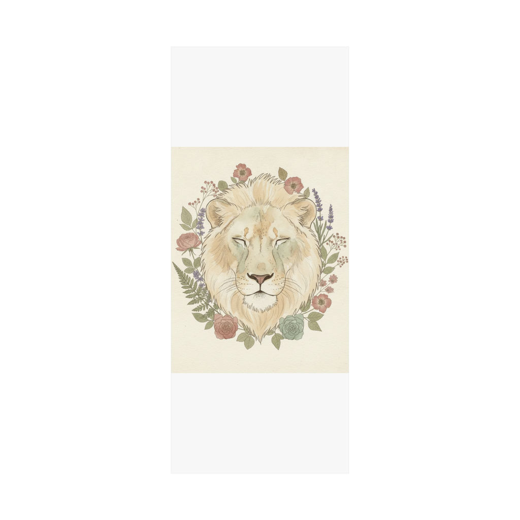 Botanical — Lion — Matte Poster