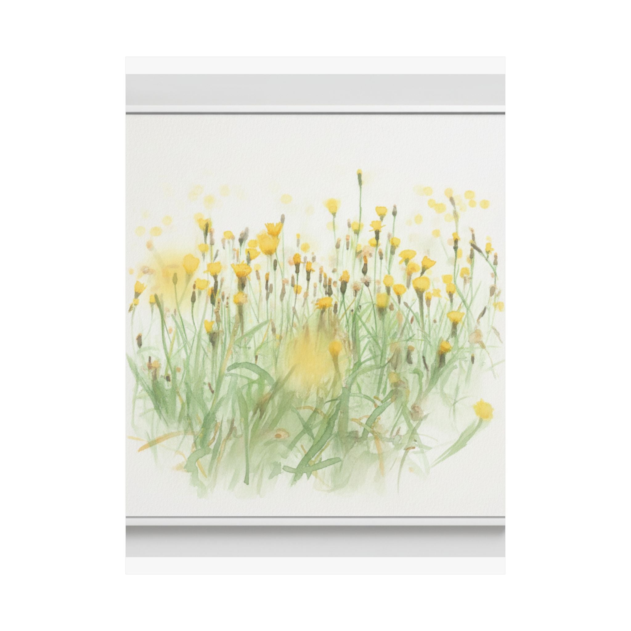 Watercolor — Flower — Matte Poster