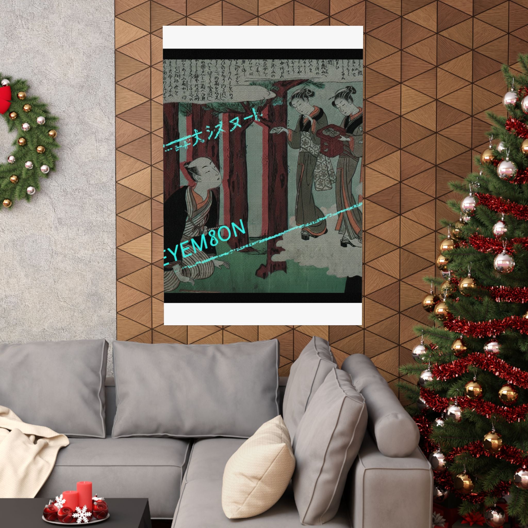 Glitch Culture — First Leaf Of The Shunga; The Delightful Love Adventures Of Maneyemon — Matte Poster