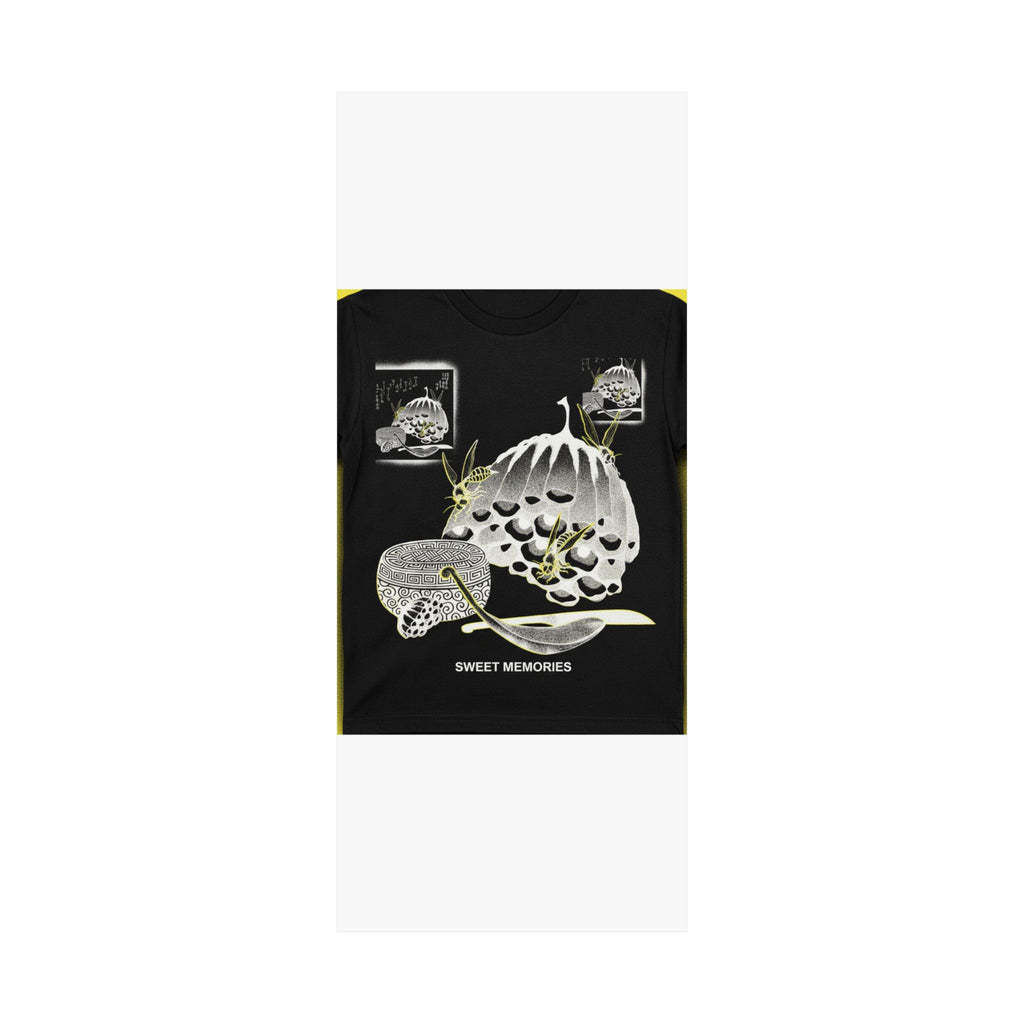 Streetwear Collage — Hives With Wasps, And A Box With A Spoon For Honey — Matte Poster