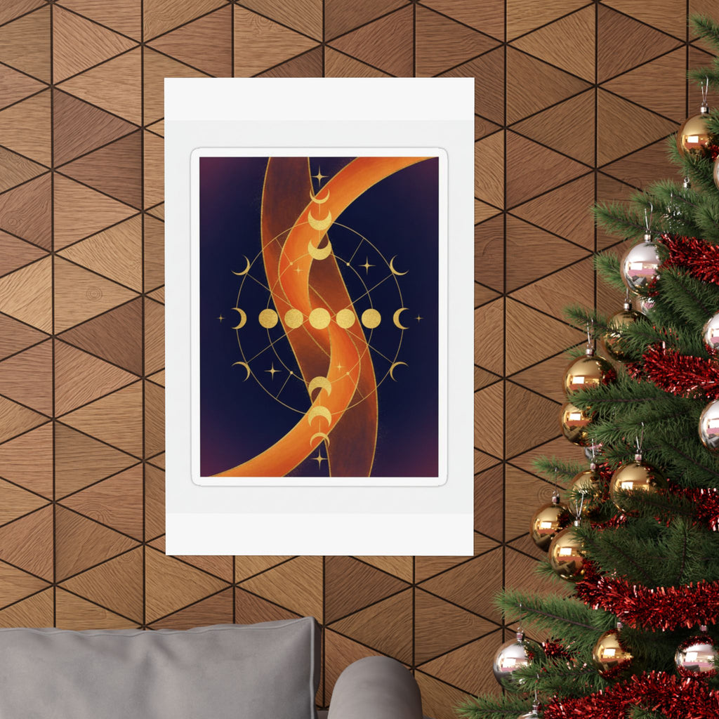 Celestial — Abstract — Matte Poster