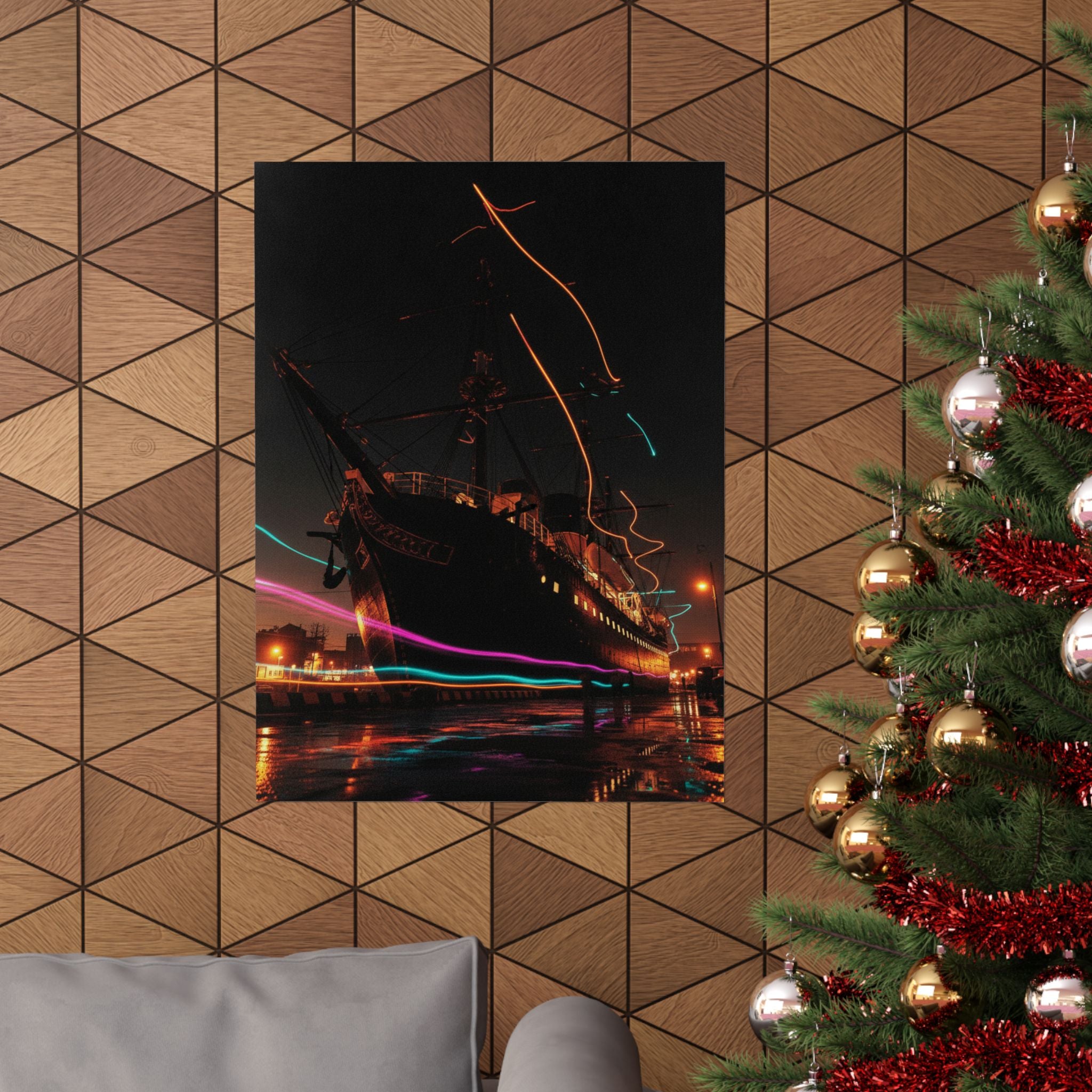 Fast Furious — Yokohama Trade: Picture Of Westerners Shipping Cargo — Matte Poster