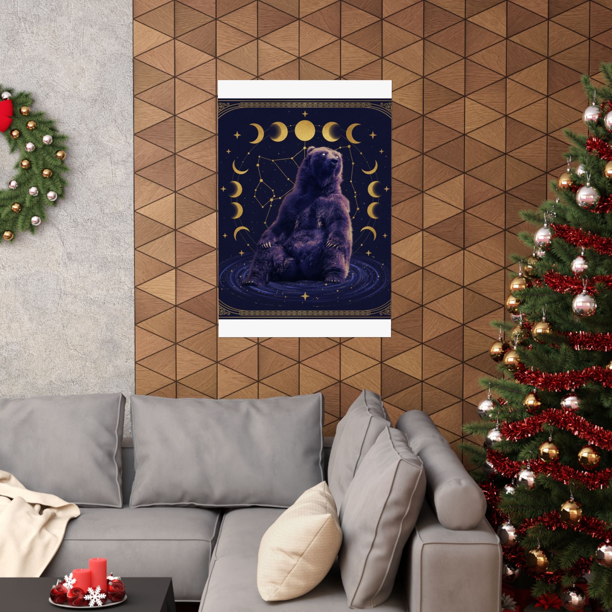 Celestial — Bear — Matte Poster