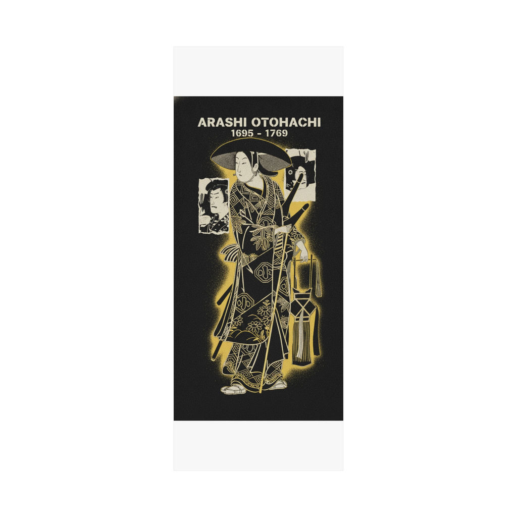 Streetwear Collage — The Actor, Arashi Otohachi, 1695–1769 In An Unidentified Role — Matte Poster