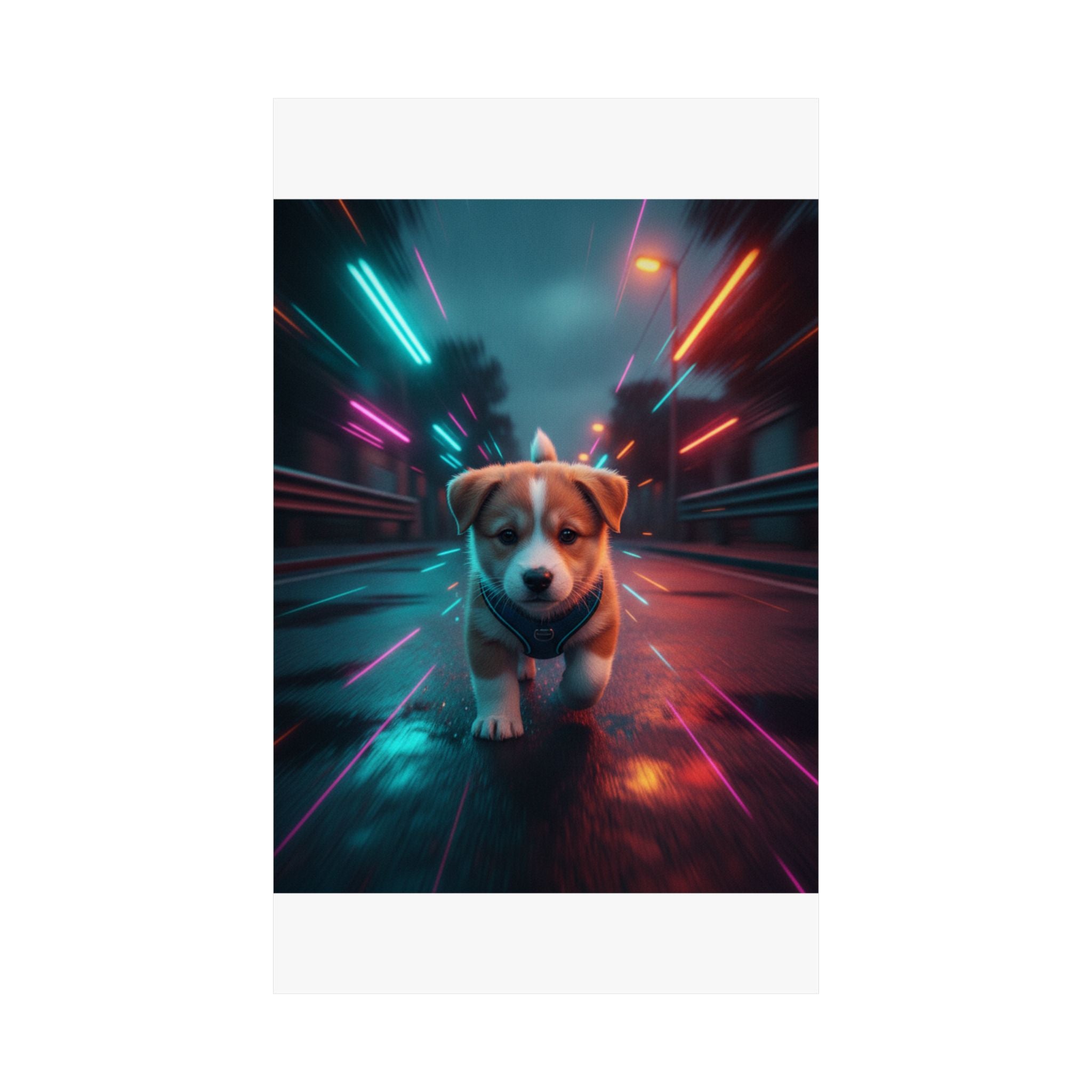 Fast Furious — Dog — Matte Poster