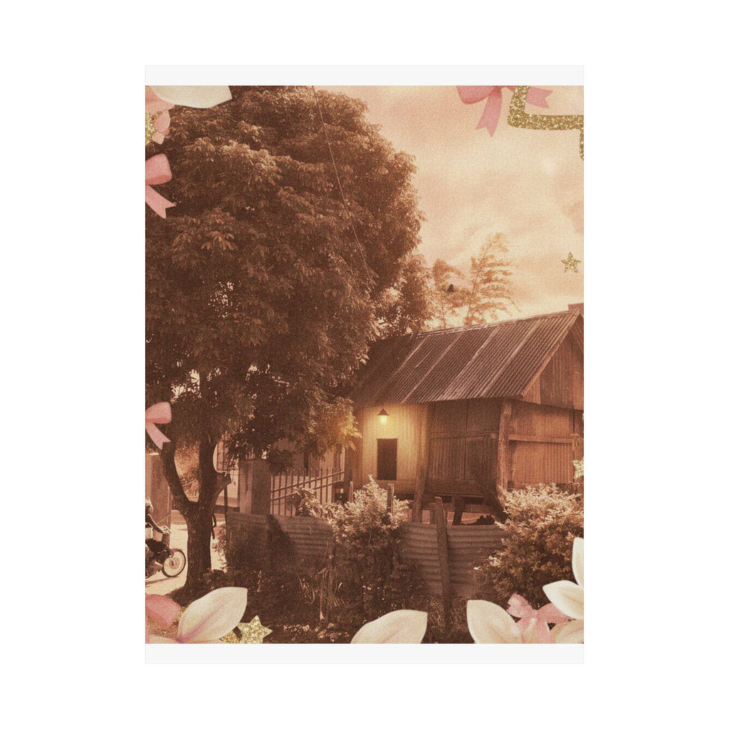 Southern Sunset — House — Matte Poster