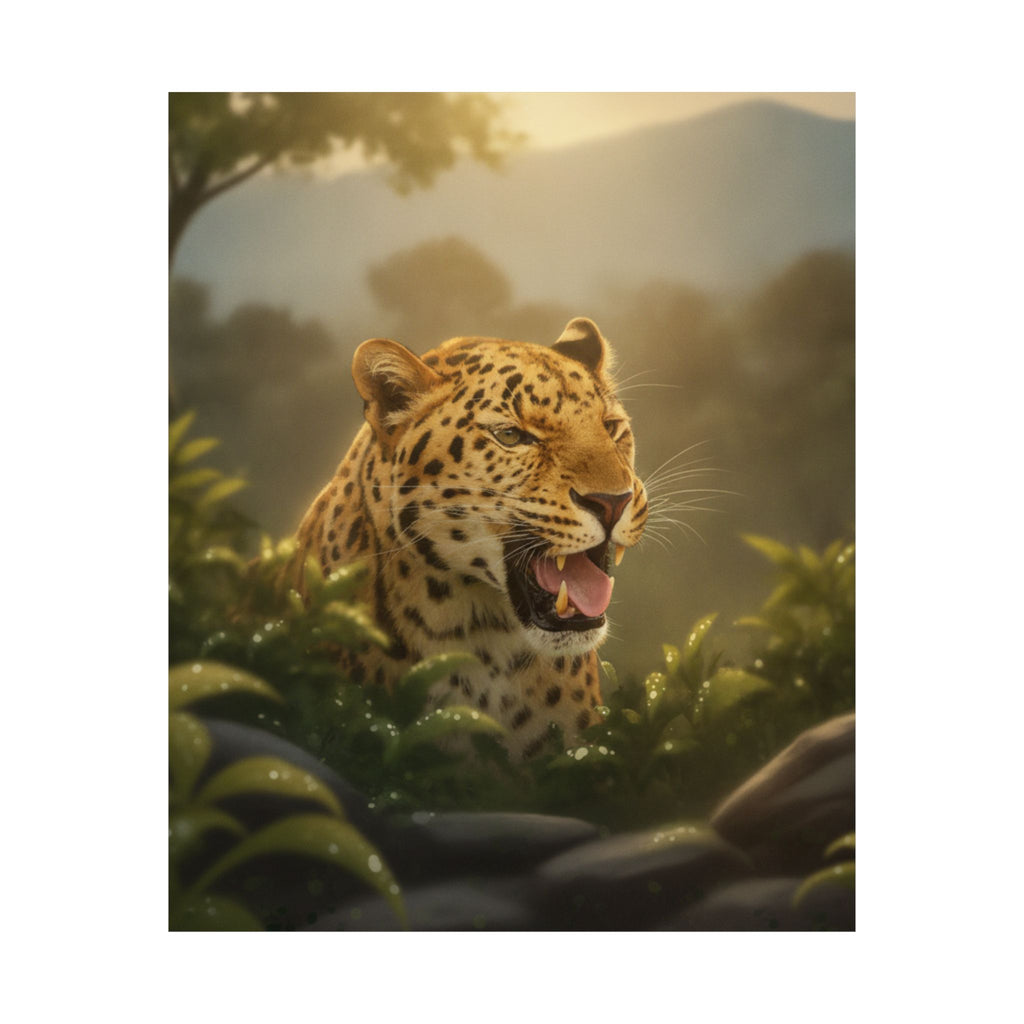 Scenic Nature — Leopard — Matte Poster