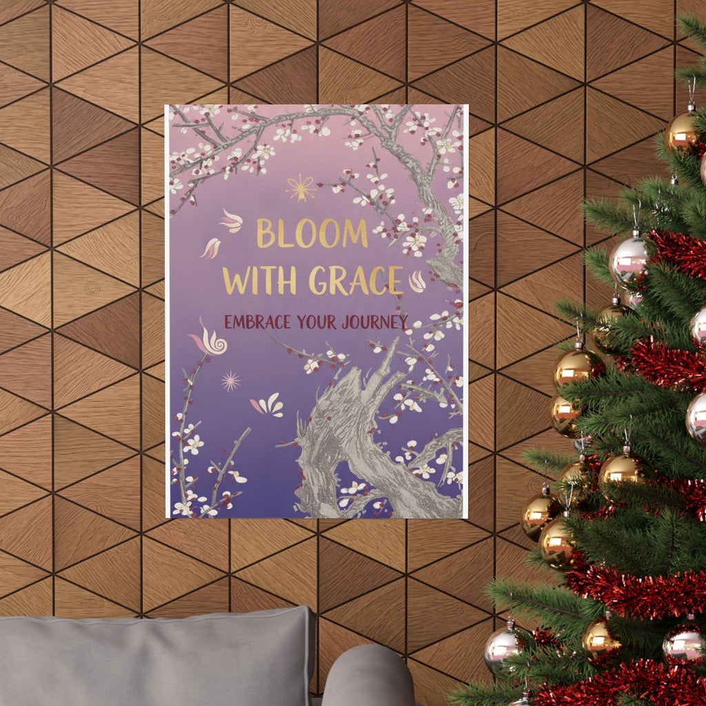 Affirmation — Plum Tree In Blossom — Matte Poster