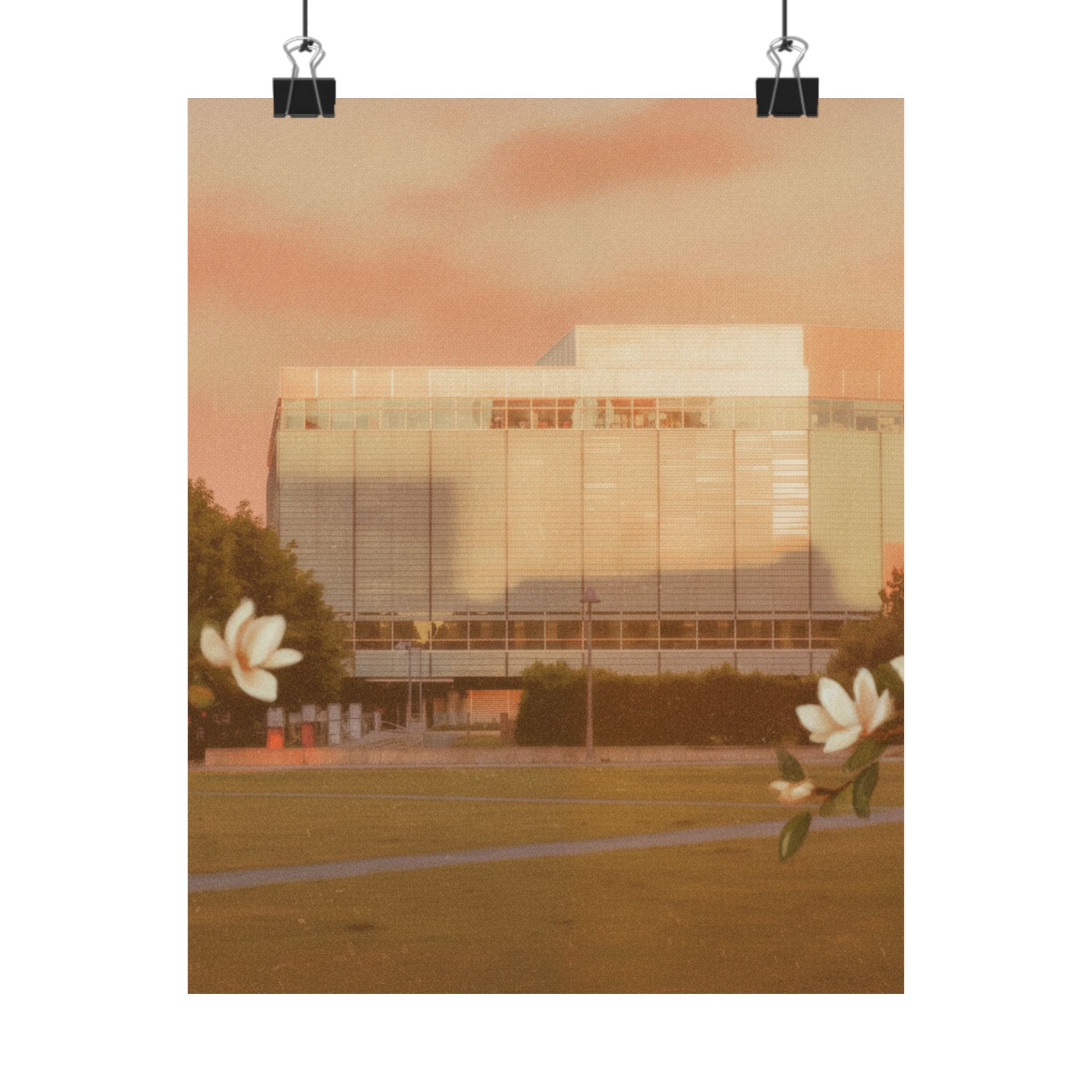 Southern Sunset art print — product view 6