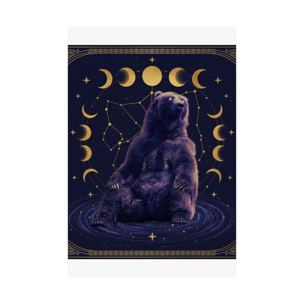 Celestial — Bear — Matte Poster