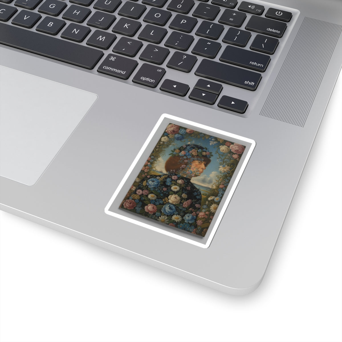 Glitch Culture — Person — Kiss-Cut Sticker