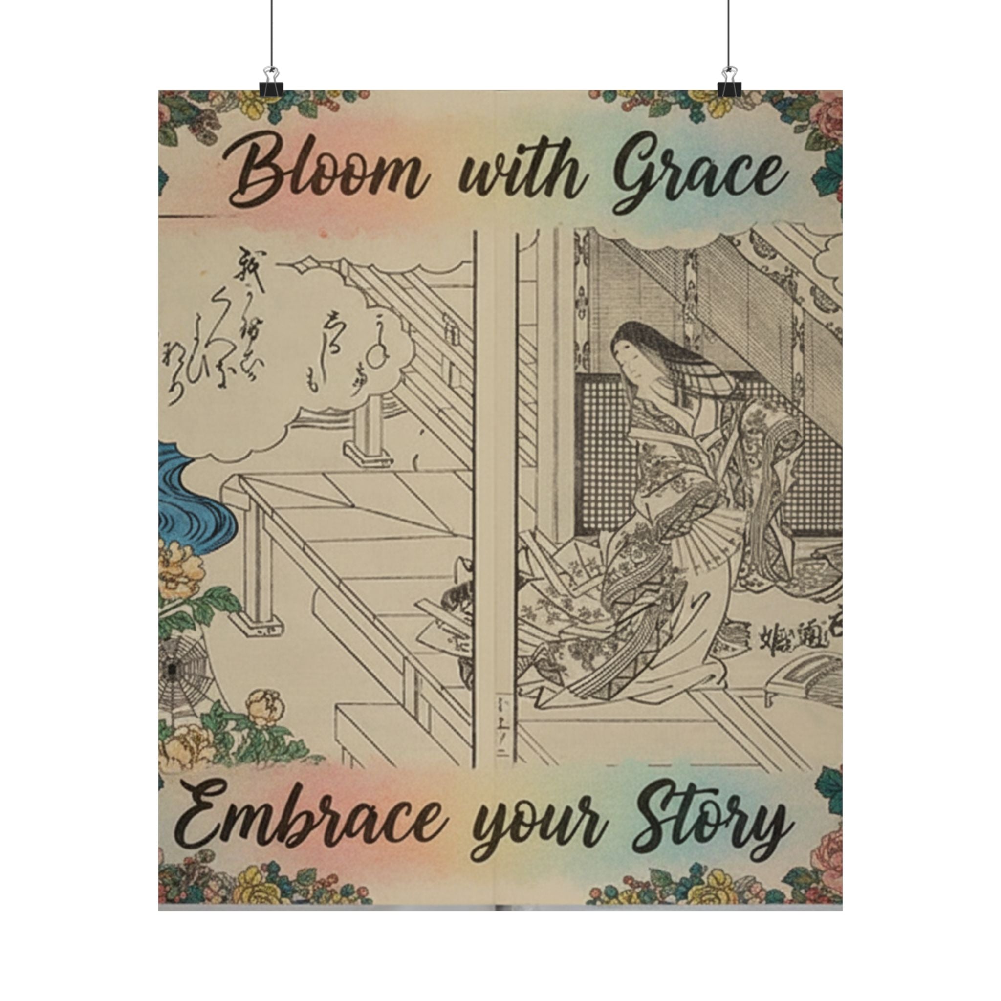 Affirmation art print — product view 23