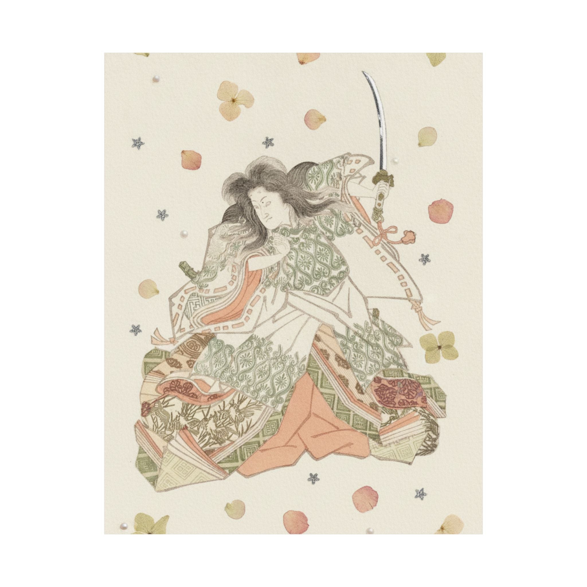 Botanical — Actor As Tokihira — Matte Poster