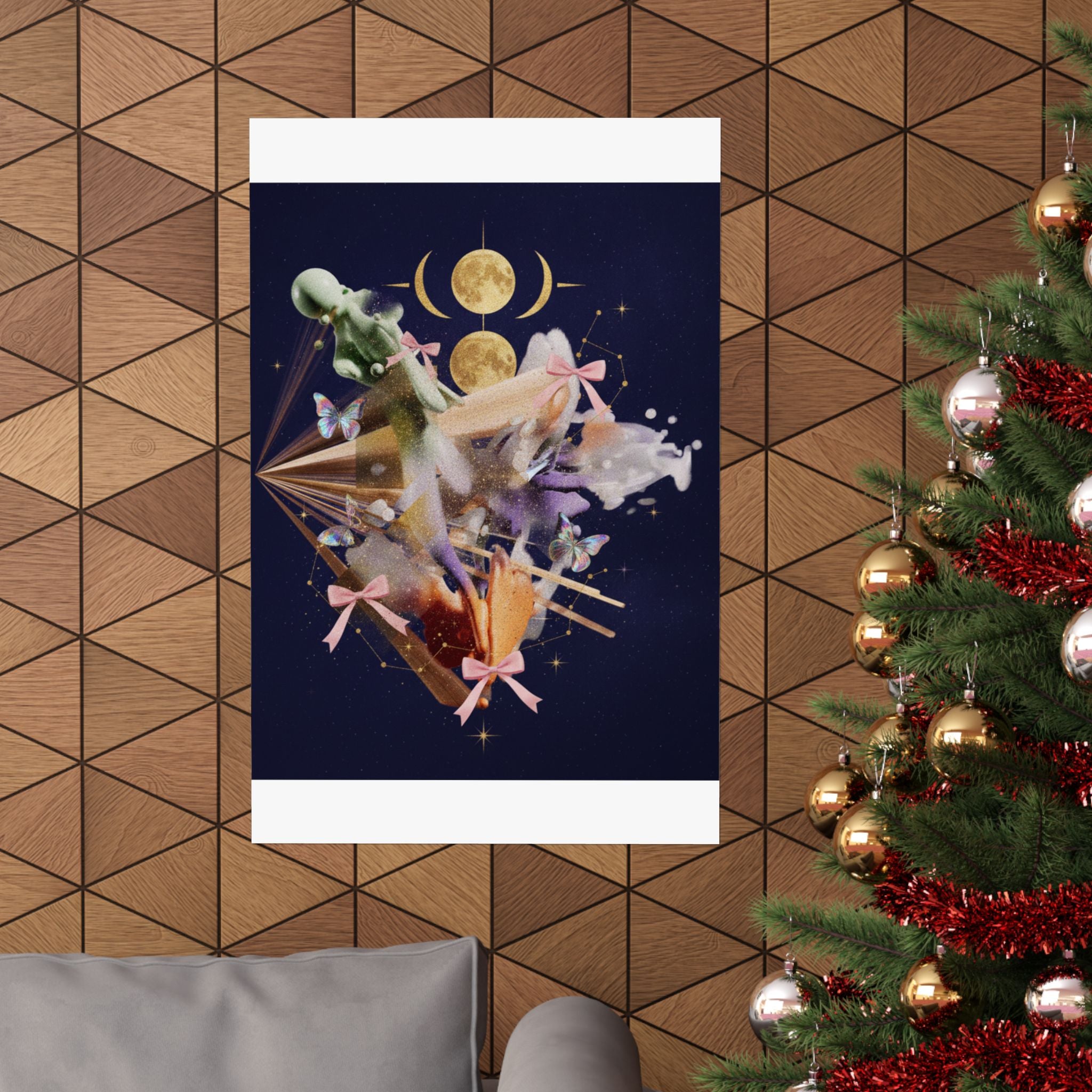 Celestial — Abstract — Matte Poster