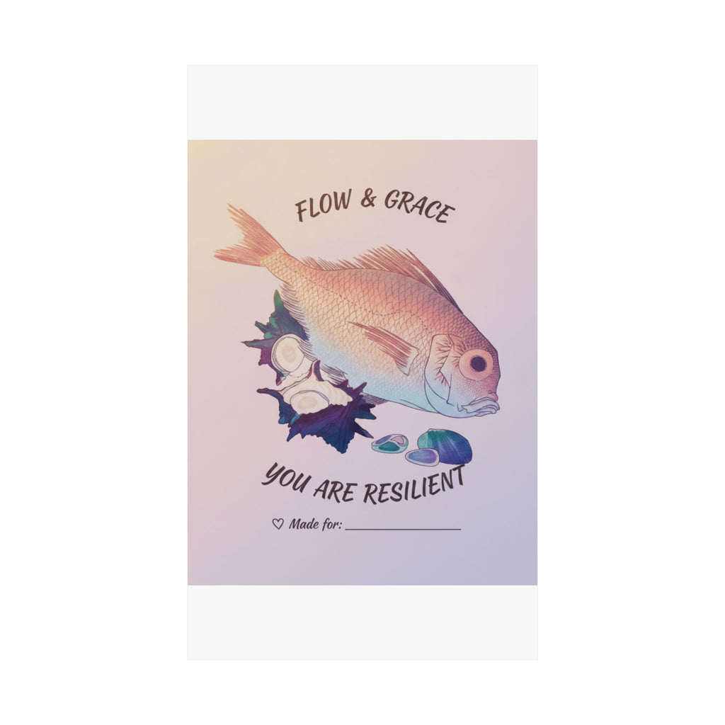 Affirmation — Tai Fish And Top-Shells — Matte Poster