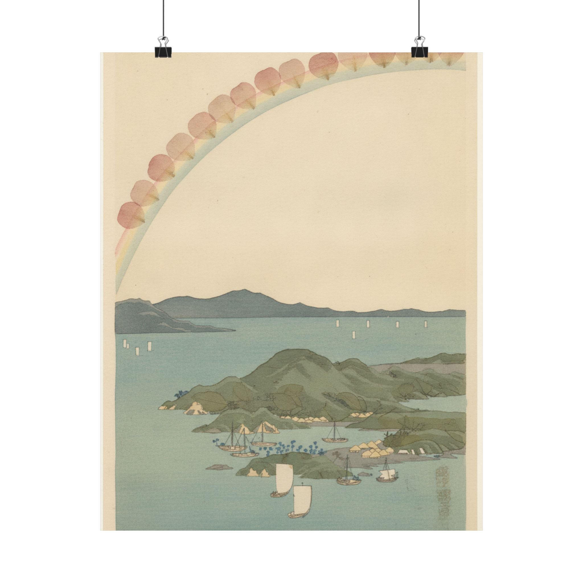 Botanical — Tsushima Kaigan Yubare — Matte Poster