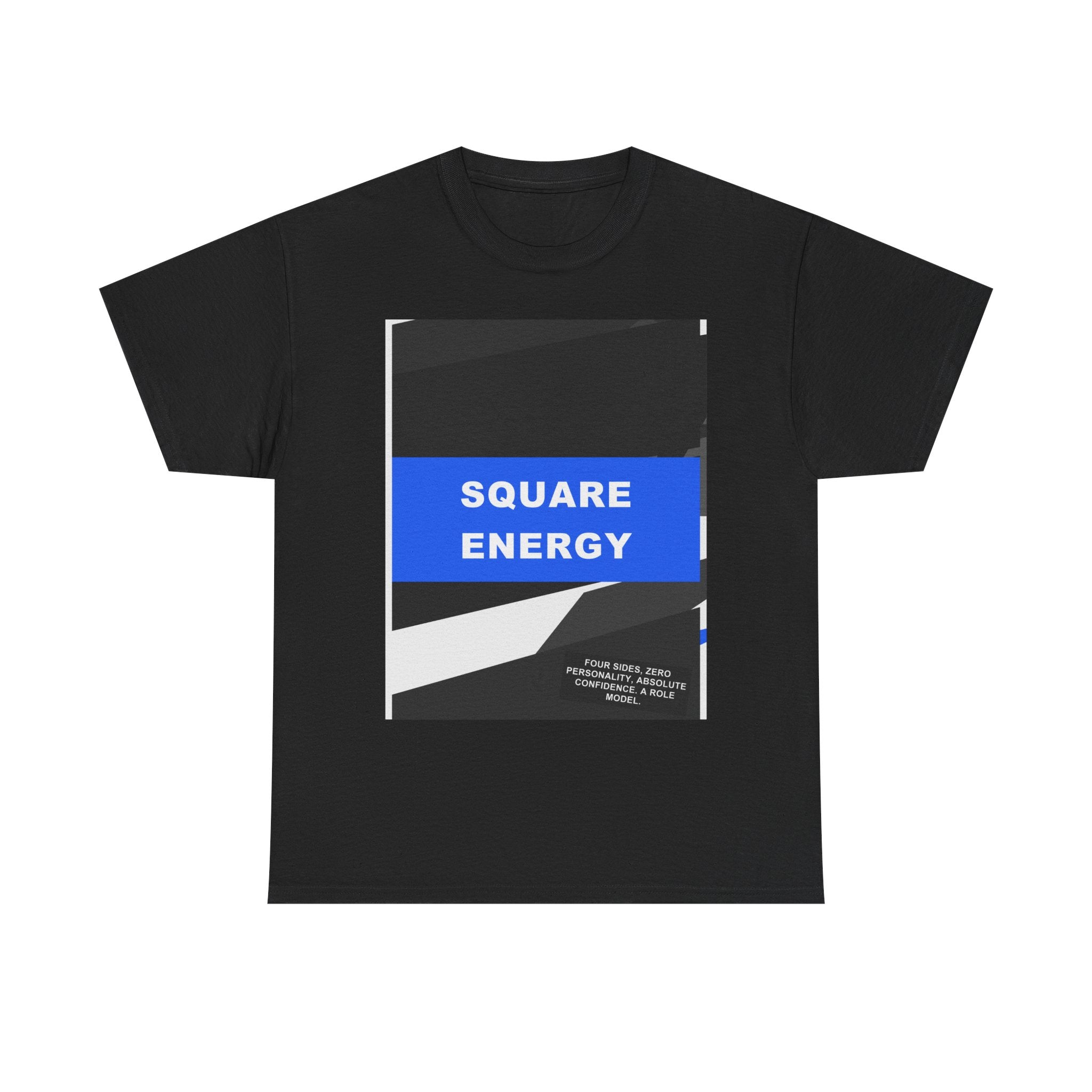 SQUARE ENERGY graphic tee by Zukkay