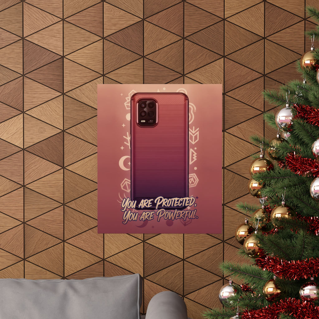 Affirmation — Phone — Matte Poster