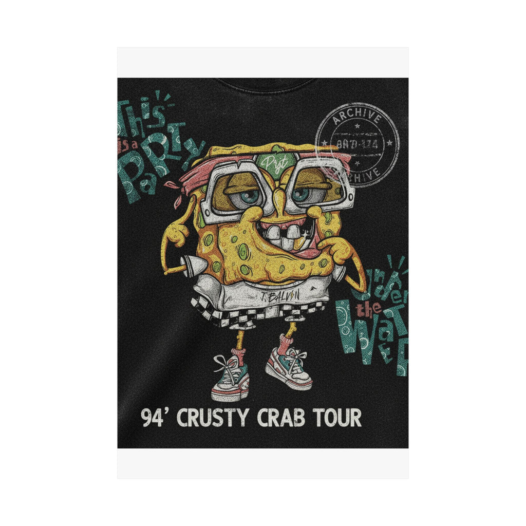 Vintage Bootleg — Sponge — Matte Poster