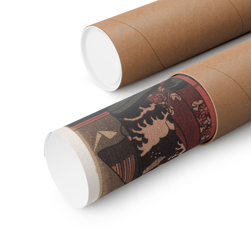 Japanese Street — The First Nakamura Nakazo As A Samurai — Matte Poster