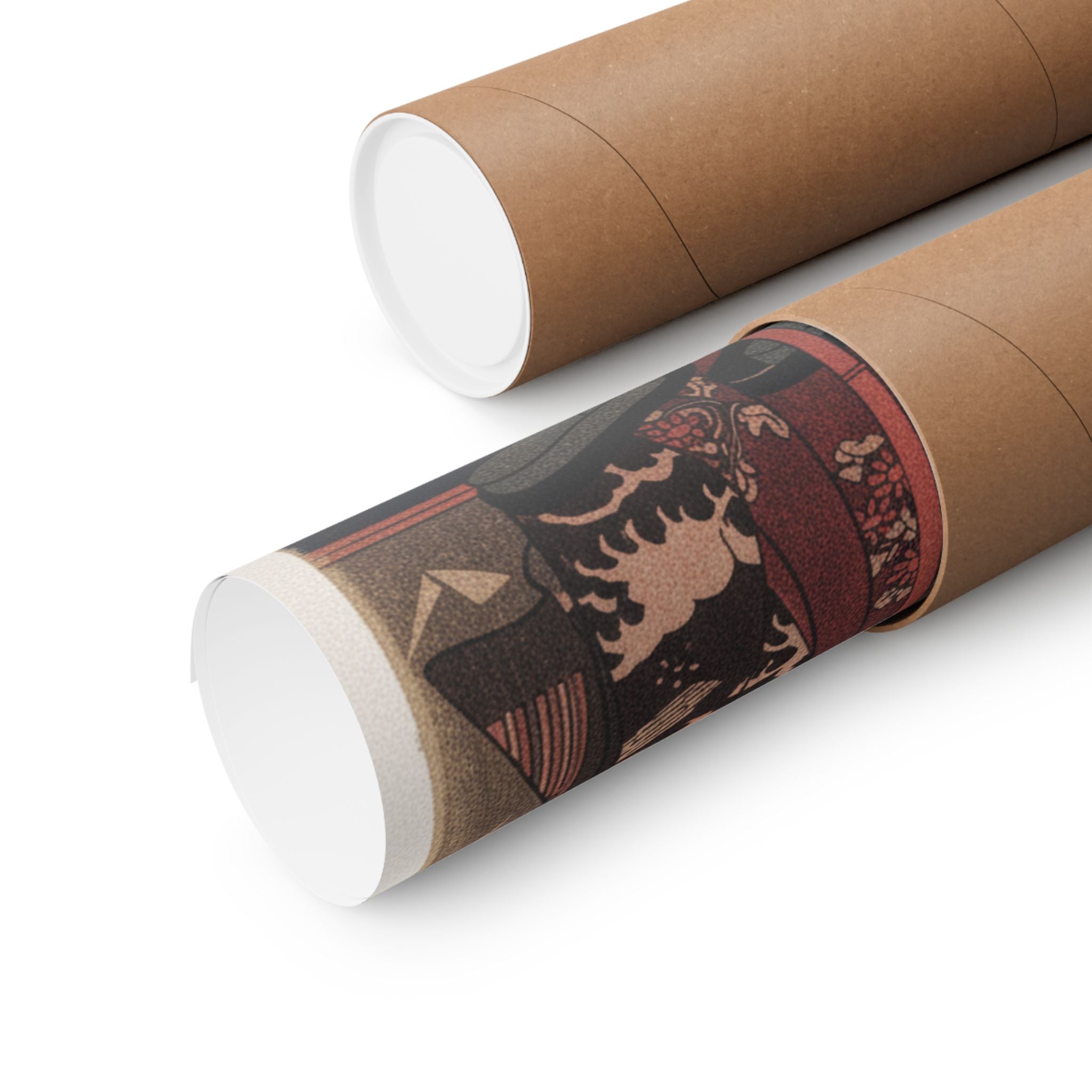 Japanese Street — The First Nakamura Nakazo As A Samurai — Matte Poster