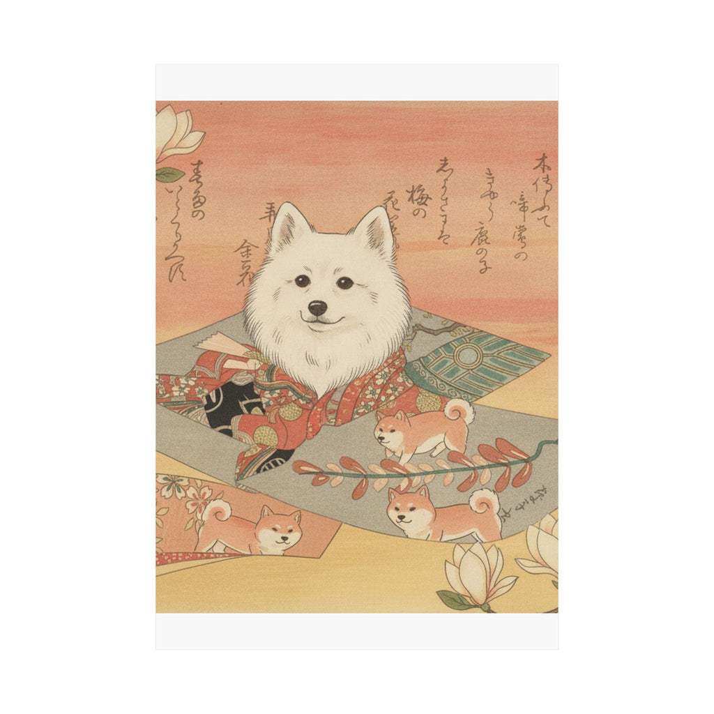 Southern Sunset — Representation Of The Dance-Play "Dōjōji" — Matte Poster