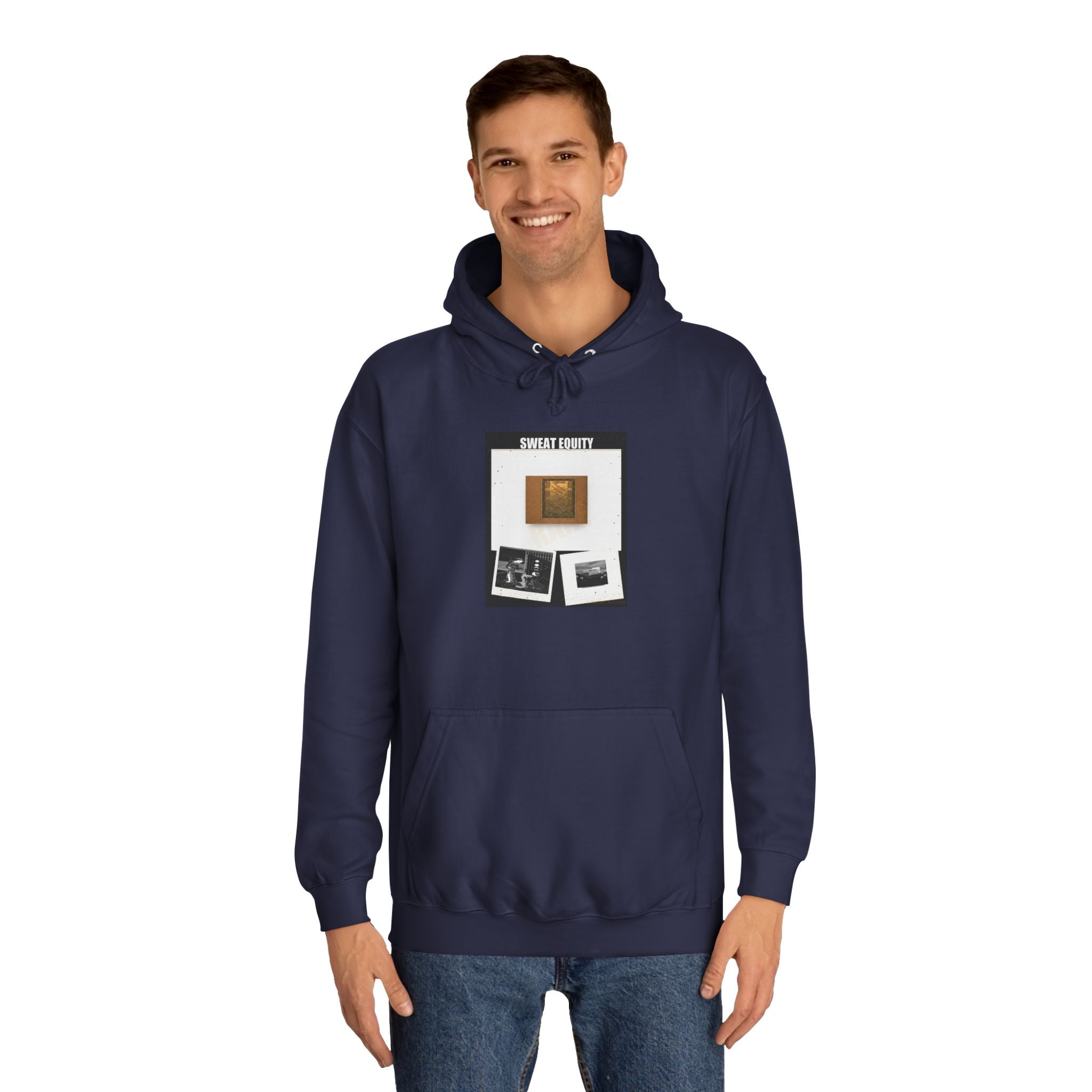 Sweat Equity Photo Collage Poster Pullover Hoodie