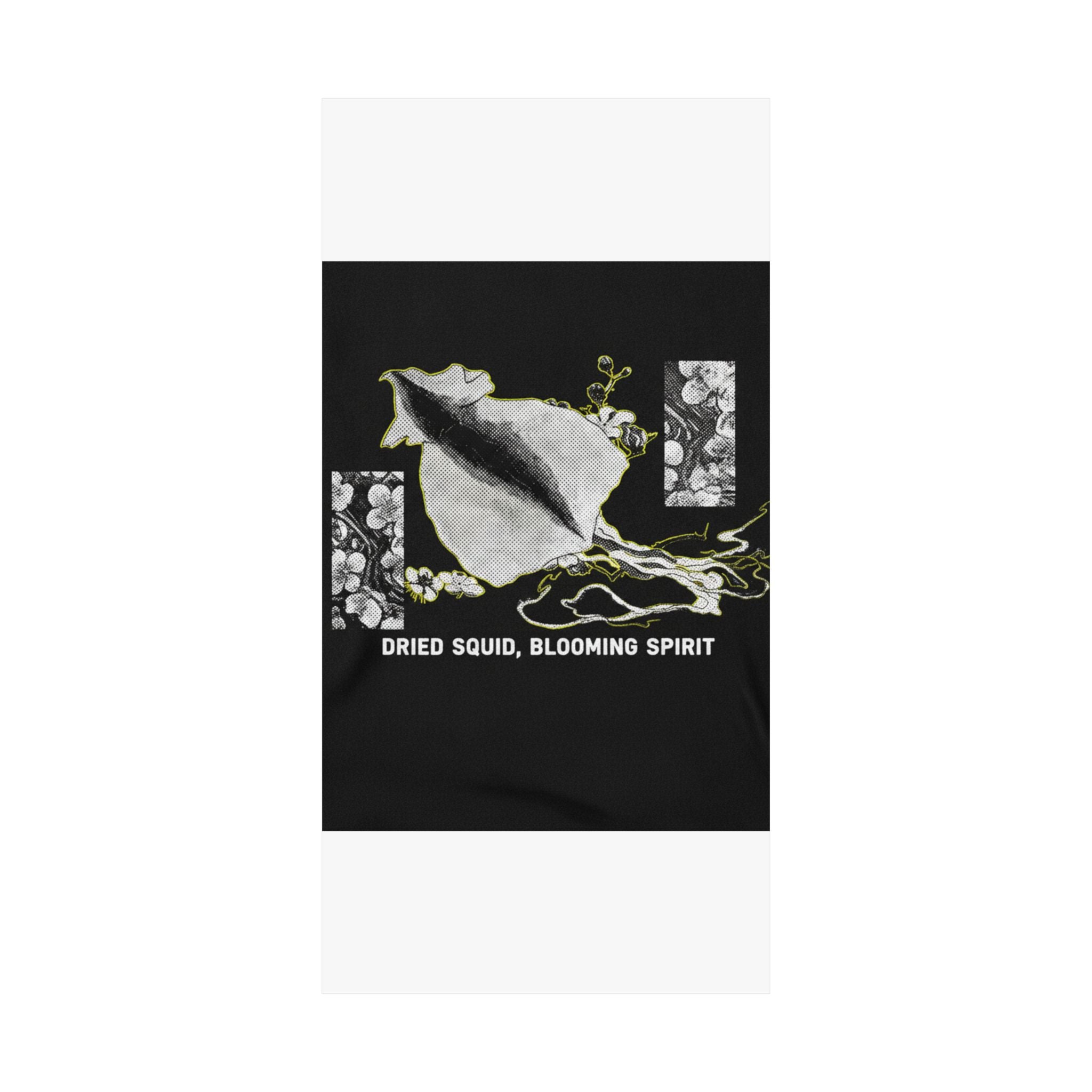 Streetwear Collage — Dried Cuttle-Fish And Plum Blossoms — Matte Poster