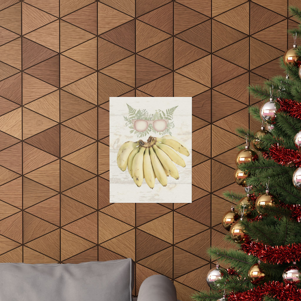 Botanical — Bananas — Matte Poster